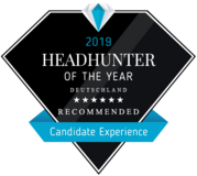 Headhunter of the Year 2019 - 6 Stars Candidate Experience